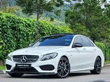 MAY 2019 Mercedes-Benz AMG C43 4MATIC (A) W205, 9G-TRONIC Original Full AMG Super High Spec CKD Local Brand NEW. 1 Owner CAR KING 54k KM