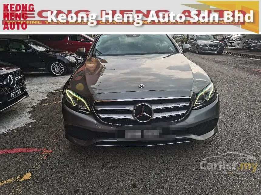 2017 Mercedes-Benz E250 Avantgarde Sedan