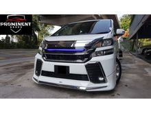 Toyota Vellfire 3.5 MODELLISTA 1 YEAR WARRANTY NEW FACELIFT 2011,BLACK INTERIOR,PILOT SEATS,2 POWER DOORS,POWER BOOT,SUN MOON ROOF,ONE DATIN OWNER
