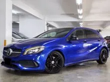 2016 Mercedes-Benz A180 1.6 AMG TURBO / BLIND SPOT MONITOR / AMG SEAT / ALCANTARA + LEATHER SEAT / AMG SPORT RIMS / AMG STEERING / SUPER CARKING