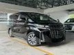 Recon LIMITED UNIT 2021 Toyota Alphard 2.5 S TYPE GOLD SA OFFER NOW PROMOTION UNREG