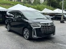 2021 Toyota Alphard SC 3.5 MPV Fully Loaded / BSM / DIM / JBL / 4 CAM