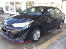 2019 TOYOTA VIOS 1.5 J (A) NEW MODEL - DISCOUNT RM4500 + FREE BODY KIT + muka rendah dan senang lulus
