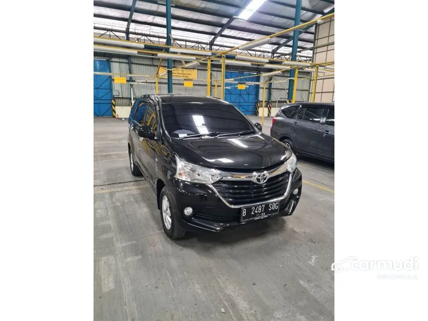 Jual Mobil Toyota Avanza 2016 G 1.3 di Jawa Barat Manual MPV Hitam Rp 140.000.000