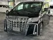 Recon 2019 Toyota Alphard 2.5 G S C Package Alphard SC MPV Sunroof Promotion