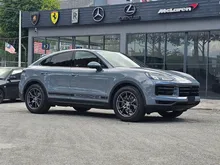 2024 Porsche Cayenne 3.0 Coupe w/ Red Interior, PDLS Plus, Sunroof, BSM, Sport Chrono, Sport Exhaust, Cayenne, Coupe, 2024, Surround Camera, Japan