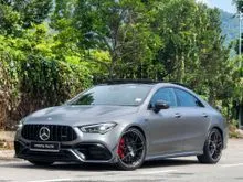 November 2021 MERCEDES-BENZ CLA45 S AMG 4MATIC+ Night Package EDITION II (A) C118 Speedshift DCT 8G Limited Edition CAR KING Local  VIP Owner 20k KM