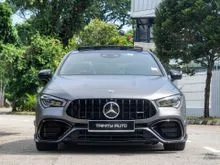 November 2021 MERCEDES-BENZ CLA45 S AMG 4MATIC+ Night Package EDITION II (A) C118 Speedshift DCT 8G Limited Edition CAR KING Local  VIP Owner 20k KM