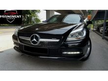 Mercedes-Benz SLK200 AMG CABRIOLET 1 YEAR WARRANTY 2013,ORIGINAL SLK200 SPEC,CRYSTAL BLACK IN COLOUR,LOW MILEAGE ONLY 4XKM,ONE DATIN OWNER