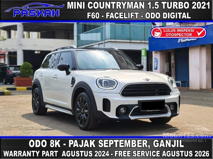 Jual Mobil MINI Countryman 2021 Cooper 1.5 di DKI Jakarta Automatic SUV Silver Rp 660.000.000