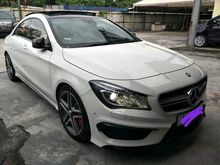 Mercedes-Benz CLA45 AMG 2.0 4MATIC EDITION ONE ,COBRA SEAT 14 UNREG