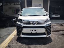 2018 Toyota Vellfire 2.5 zg Triple Eyes LED sunroof unregister
