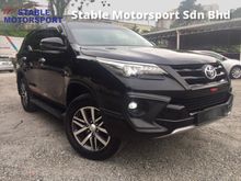 2018 Toyota Fortuner 2.7 SRZ SUV ** DATIN OWNER... UNDER WARRANTY UNTIL 2023... FULL SERVICE RECORD... MLG DONE 29K KM ONLY... ACCIDENT FREE **