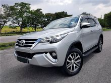 *UNDER WARRANTY* Toyota Fortuner 2.7 (A) SRZ FULL SERVICE RECORD HIGH SPEC 2017