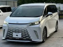 2024 Lexus LM 500h 2.4 Version L 6 Seater Japan Spec Black Interior with Modellista Aero, Mark Levinson Sound System