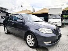 TOYOTA VIOS 1.5 (A) G-SPEC CASH ORI PAINT TIPTOP CONDITION