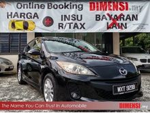 2012 Mazda 3 1.6 GL (A) No Processing Fee