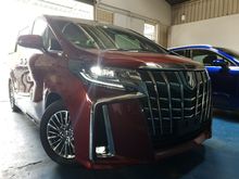 2018 Toyota Alphard 3.5 Executive Lounge MPV UNREG EL SPORT DEMO CAR