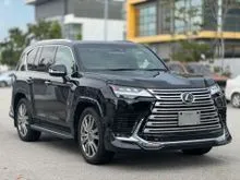 2022 Lexus LX 600 3.4 Executive 4 Seater SUV, Full Black Interior