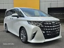 2024 Toyota Alphard 2.5 Z [ SUNROOF-HUD-DIM-BSM-AUTO PARK-MONITOR-SPARE TYRE ]