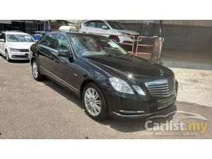 2012 Mercedes-Benz E200 1.8 Elegance CGI Sedan