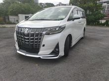 2020 Toyota Alphard 3.5 GF,FULLY LOADED,NEW FACELIFT,JBL,4 CAM,DIM,PRE CRASH, MODDLISTA KIT,GRADE 5A,2020 UNREGISTER