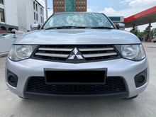 2012 Mitsubishi Triton Lite 2.5 Turbo 4X2 Pickup RearCover,Original Paint,Keep Very Well By Last Owner,Accident Free,Best Buy Unit,Test Drive Welcome.