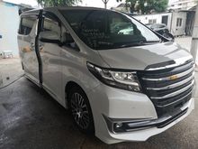 2015 TOYOTA ALPHARD 2.5 SC SUNROOF, MODELISTA BODYKIT ,ROOF TV ,UNREG15