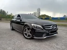 2018 MERCEDES BENZ C200 AMG 2.0 (A) 9 SPEEDS TRANSMISSION / PADDLE SHIFT FULL SERVICE RECORD