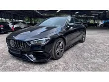 2022 Mercedes-Benz CLA180 1.3 AMG Premium Plus Coupe JAPAN REPORT 5A ORIGINAL 17K KM ONLY CLA45S BODYKIT + SOPILER HUD AMBEINT LIGHT MEMORY POWER SEAT