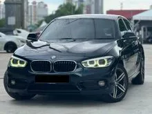 2017 BMW 118i 1.5 Sport Hatchback 1 OWNER / BOLEH MAX LOAN / TIPTOP ORIGINAL RUNNING CONDITION / NO ACCIDENT / NO FLOODS