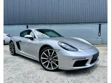 2021 Porsche 718 2.0 Cayman Coupe (A) 18 WAY SEATS REVERSE CAMERA SPORT EXHAUST SPORT SUSPENSION KEYLESS ENTRY UK SPEC UNREG