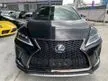 Recon 2019 Lexus RX300 2.0 F Sport SUNROOF/MARK LEVINSON SOUND SYSTEM/HUD/BLACK INTERIOR/ELECTRIC MEMORY SEAT/