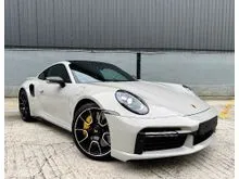 2023 Porsche 911 3.7 Turbo S Coupe PDLS+ BURMESTER SOUND AIRCON SEATS SUNROOF RED INTERIOR 18 WAY SEATS 360CAM FRONT LIFTER UK UNREG