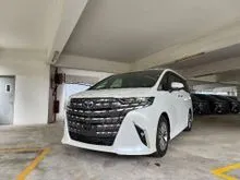 2024 Toyota Alphard 2.5 Z MPV GRADE 4.5A