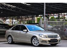 2011 Mercedes-Benz C200 CGI 1.8 Avantgarde Sedan * LOCAL Spec * All Original Conditions