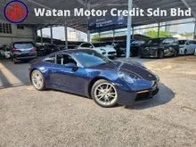 2021 Porsche 911 Carrera 3.0 Twin Turbo (Grade 4.5A Original 12,000km) (Ready Stock) (No Extra Chargers) (High Loan) PLDS 360 Camera Unregistered
