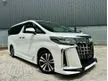Recon 2021 Toyota Alphard 2.5 SC ORIGINAL TRD BODYKITS AND QUAD EXHAUST 3LED DIM BSM SUNROOF GRADE A JAPAN UNREG