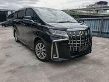 2021 Toyota Alphard 2.5 S Type Gold MPV NEW YEAR PROMOTION