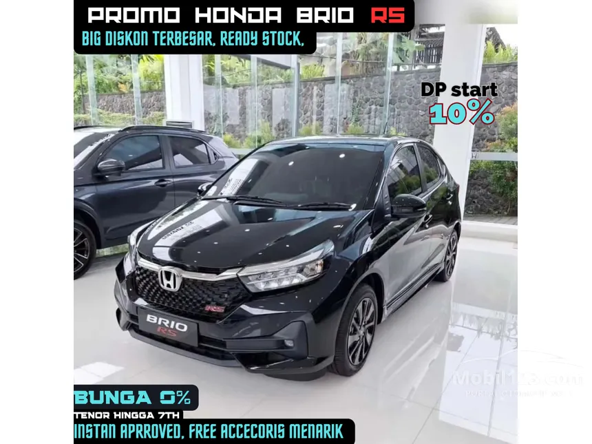 Jual Mobil Honda Brio 2024 RS 1.2 di DKI Jakarta Automatic Hatchback Hitam Rp 220.100.000