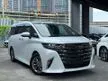 2024 Toyota Alphard 2.5 Z 7-Seater MPV ADAVNCE DRIVE DIM BSM 360 CAM SIDE STEP UNREG