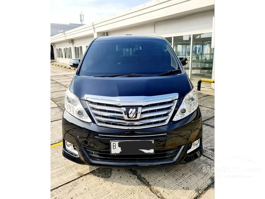 Jual Mobil Toyota Alphard 2012 G 2.4 di DKI Jakarta Automatic MPV Hitam Rp 304.000.000