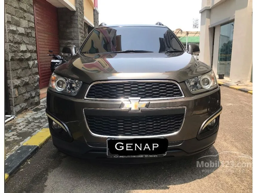 Jual Mobil Chevrolet Captiva 2015 AWD 2.0 di DKI Jakarta Automatic SUV Coklat Rp 157.000.000