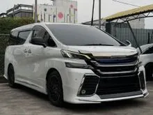 2015 Toyota Vellfire 2.5 ZG MPV