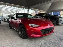 2023 Mazda Roadster 1.5 990S Convertible-9000KM, 5A GRADE, BREMBO CALIPER, 16 RAYS SPORT RIM, PUSH START, BLIND SPOT MONITOR, LIKE NEW CAR, JUST ARRIV
