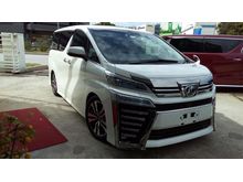 2018 Toyota Vellfire 2.5 ZG EDITION