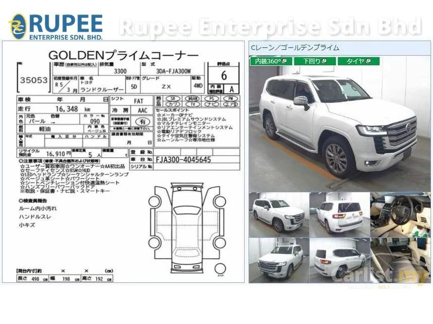 2023 Toyota Land Cruiser J300 ZX SUV