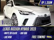 2023 Lexus RX 350h 2.5 Luxury SUV Hybrid RX350h White on Black Putih RX350 h 350