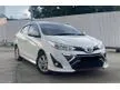 Used ORI 2020 Toyota Vios 1.5 E Sedan TRUE YEAR MAKE TOYOTA WARRANTY - Cars for sale