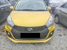 2015 Perodua Myvi 1.3 G Hatchback Fast Loan approval Free 1 Year Warranty TRADE IN accept